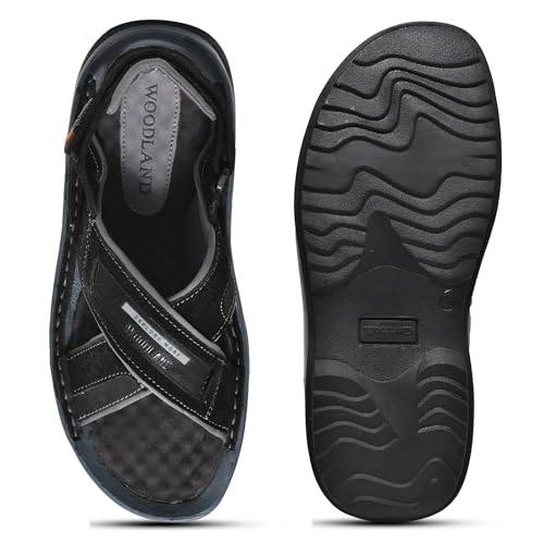 Image of Woodland Men's Leather Sandal