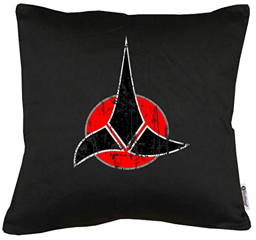 TShirt-People Klingonen Symbol Kissen mit Füllung 40x40cm