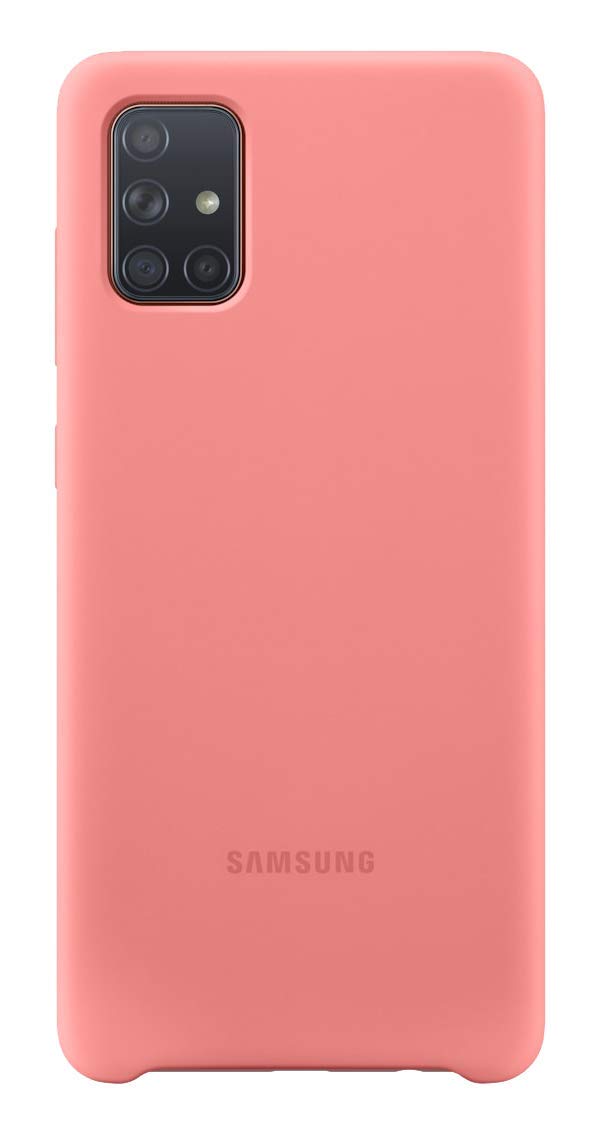 Samsung Official Galaxy A71 Silicone Cover Case - Pink