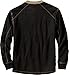 Legendary Whitetails Men's Fully Charged Black Henley Black X-Large