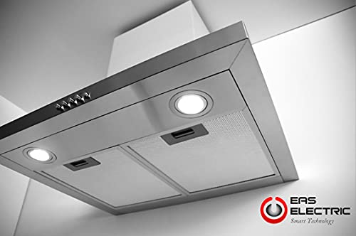 EAS-ELECTRIC-SMART-TECHNOLOGY-EMRH706X-Campana-extractora-Campana-de-pared-Anchura-de-70-cm-Color-Inox-Control-Mecanico-3-niveles-LED-3-filtros-lavables-capacidad-de-600-m3h