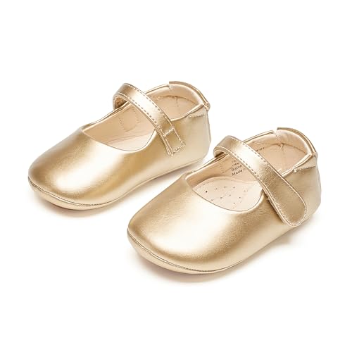 Image of PHIRAMIN Toddler Girl Mary Jane Dress Shoes-Little Girl School Uniform Shoes for Wedding Party