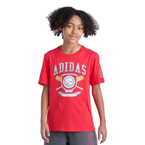 Image of adidas Boys Sports Theme Short Sleeve Tee