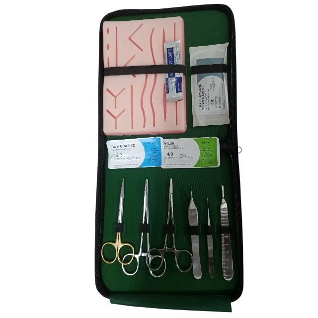 Suture Practice Kit for Students, Complete Training Kit