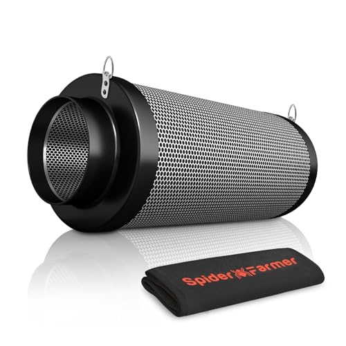 Spider Farmer 4 Inch Carbon Filter for Grow Tent Odor Control by Spider Farmer - Used condition - US$38.31