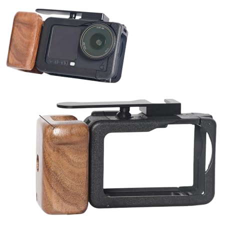 For DJI Action 6�p�E�b�h�A���~�P�[�W�O���b�v �G���S�m�~�b�N�V�[�\�[�V���b�^�[�N�C�b�N�����[�X�x�[�X �X�g���b�v�t�� �X�g���b�v�t�����O���b�v�𑕒������܂܏[�d�\ Vlog/���s/�V�l�}�e�B�b�N�B�e�ɍœK [���s�A���i]