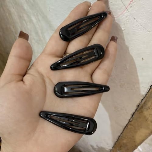 Image of Small Kids Tic Tac Hair Clips Set of 21 Multi Color Accessories | Girls & Toddlers Non-Slip, Cute Lightweight & Durable Metal Hairpins Stylish Baby Hair Clips (7 Black+14 Color)