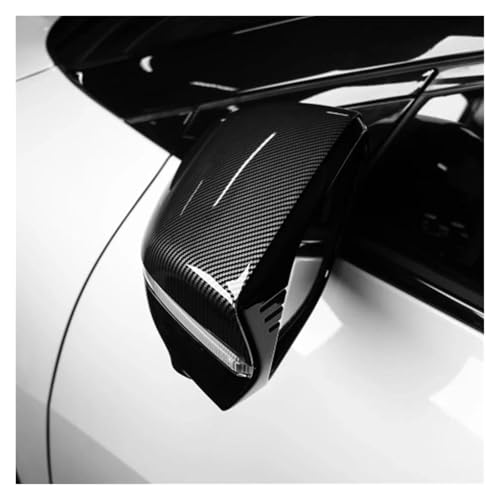 Coques de rétroviseurs latéraux en fibre de carbone ABS rigide et durable pour auto