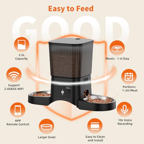 Honeyguaridan Automatic Cat Feeder For 2 Cats Review