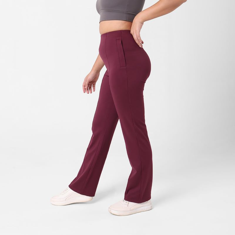 Image of BlissClub Women High Rise Straight Pants
