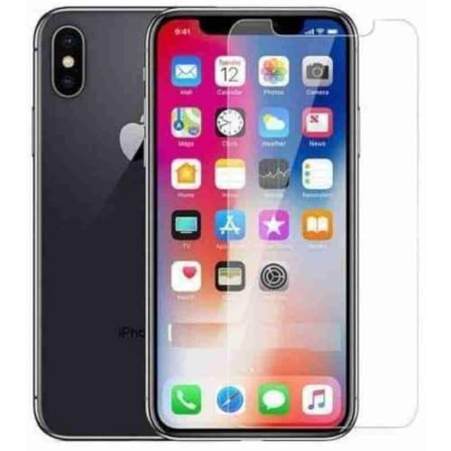 Image of EmBed Matte Fiber Display Guard for Apple iPhone XS Max - Unbreakable, Ultra-Thin, Lightweight Matte Finish Screen Protector with Easy Installation Kit