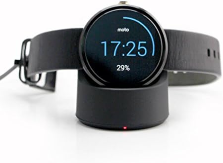 Wireless Watch Charger, YOLIKE Wireless Charging Dock Cradle+USB Cable for Motorola Mobility Moto360 and 2nd Gen Smartwatch(NO AC Adapter)