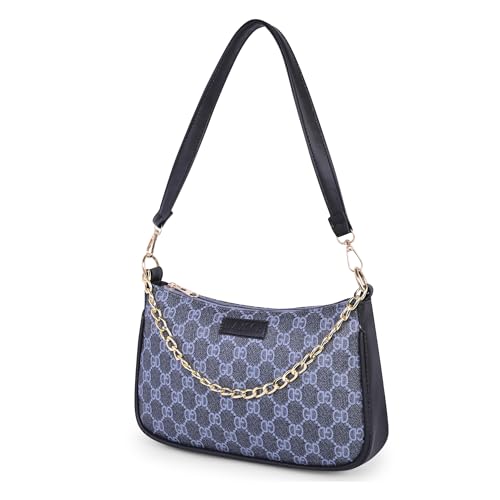 Image of Women's Stylish Printed Shoulder Bag | Trendy Daily Use Handbag with Chain Strap | Lightweight PU Leather Sling Bag for Girls & Women | Spacious & Durable Casual Fashion Purse