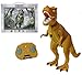 Liberty Imports Dino Planet Infrared Kids Remote Control Tyrannosaurus Rex RC Walking T-Rex Electronic Dinosaur Toy Action Robot with Moving Head, Lights and Realistic Roaring Sounds