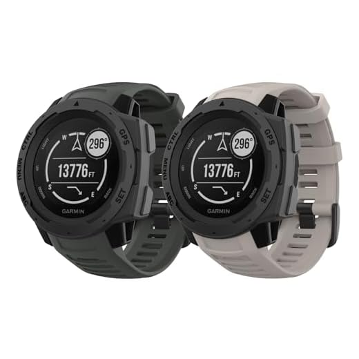 Astorgos Sport Watch Band Compatible with Garmin Instinct Esports/Solar/Tactical/Tide Military Watch/Instinct 2 Sports GPS, Soft Silicone Replacement Strap Wristband