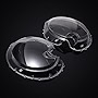 Pair Headlight Transparents Lens Cover Shell PC Lamp shade Compatible with BMW Mini Cooper R56 Hatchback 2009-2013
