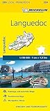 languedoc-roussillon karte  Michelin Languedoc: Straßen- und Tourismuskarte 1:150.000 (MICHELIN Localkarten)