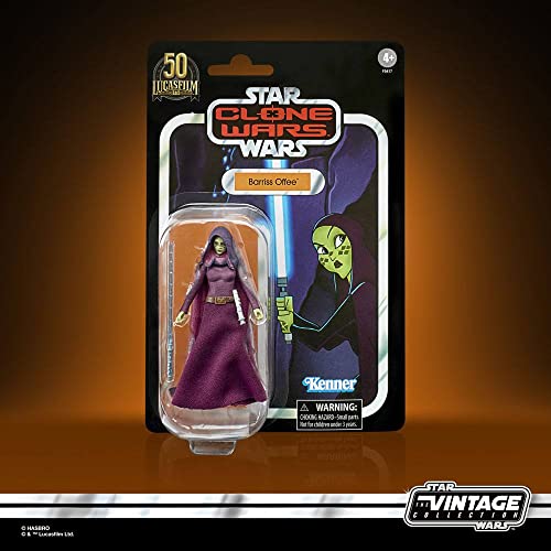 Star Wars Hasbro Vintage Collection Barriss Offee Figure, Colour, único - Image 2