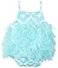 Mud Pie Baby Girls' Mesh Geo Print Swim Suit