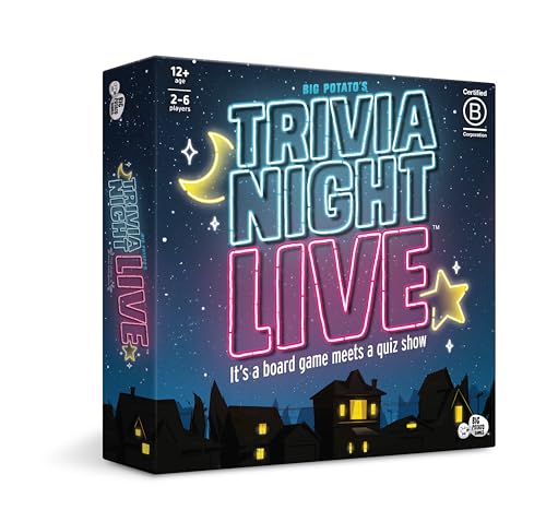 Trivia Night Live: Juego de Mesa para Familia y Amigos miniatura 1