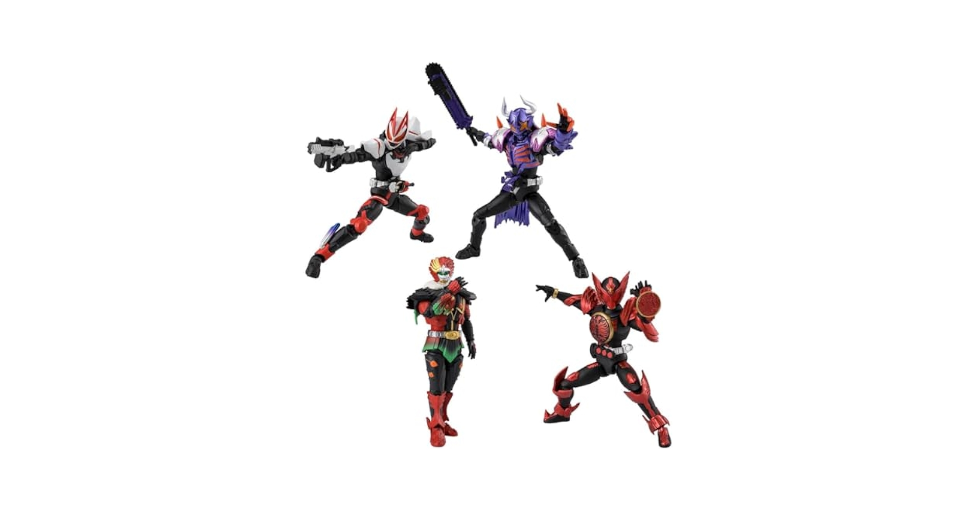 掌動EXCEED仮面ライダー　全4種 BOX〕バンダイ 掌動EXCEED仮面ライダー 4個入 ( 仮面ライダー掌