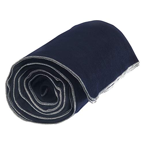 EKTOS 80% Wool Blanket, Navy Blue, Light & Warm 3.7 lbs, Large Washable 66\"x90\" Size, Perfect for Outdoor Camping, Survival & Emergency Preparedness Use - Thumbnail 2