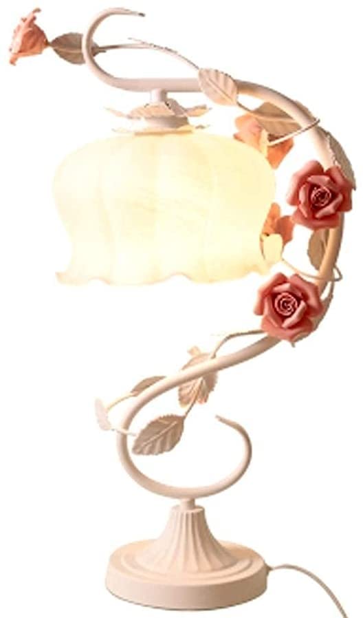 Lampe de bureau jardin de rose luminaire chambre princesse