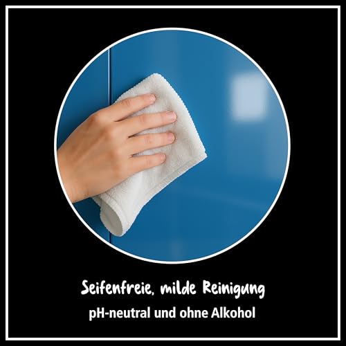 Poliboy - Hochglanz Möbel Reiniger - speziell für Hochglanzflächen - entfernt Fingerspuren schnell und streifenfrei - Einzeln - 375 ml - Made in Germany