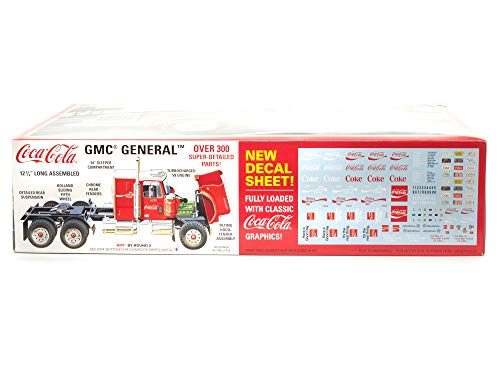 Skill 3 Model Kit GMC General Truck Tractor Coca-Cola 1/25 miniatura 2