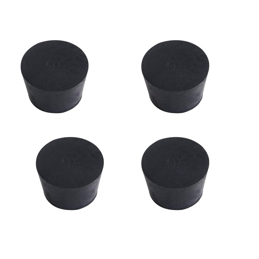 30Pcs Solid Rubber Stoppers 000# - 8# Tapered Lab Bungs Solid Rubber Stoppers 11 Assorted Sizes — Amazon image 13