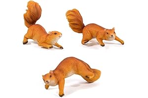 Squirrel Tree Figurine Ornament: Festive Addition to Your Christmas Tree
