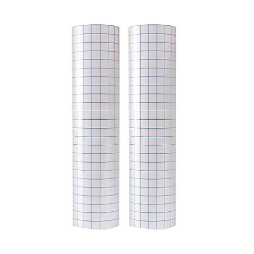La mejor comparación de Papel transfer para comprar online. 47 Cinta De Transferencia De Vinilo Autoadhesiva Pvc Transparente 2Pcs Para DecoracióN Con LíNeas De CuadríCula Para Medir