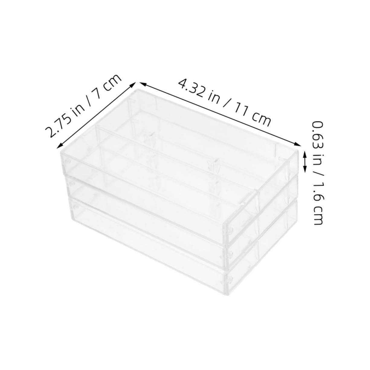 ARTIBETTER 6pcs Transparent Cassette Tape Storage Box High Clarity Plastic Audio Cassette Holder Recording Cassette Cases Tape Organizer Carry Case