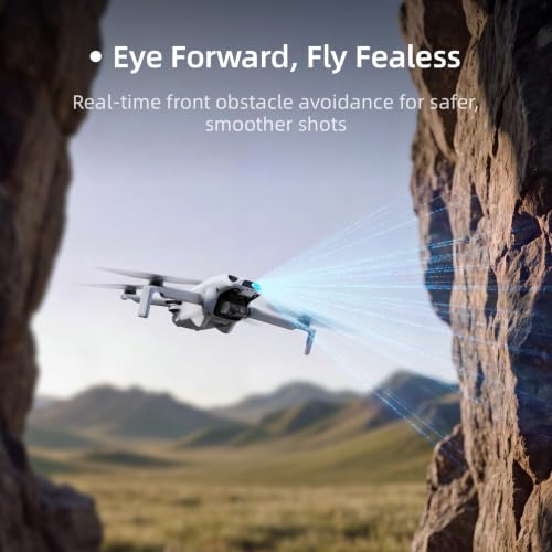 Image of Skyrover S1 Mini Drone with Camera 4K /60fps Video, 3-Axis Gimbal Stabilization, 39,000ft Video Transmission, 40-Min Flight Time, Under 249g, Auto Track