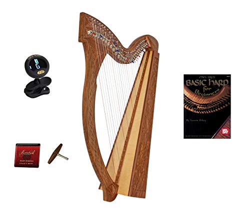 Roosebeck 29-String Minstrel Harp