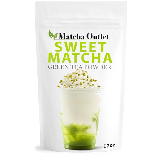 Té matcha dulce de Japón 16 onzas miniatura 1