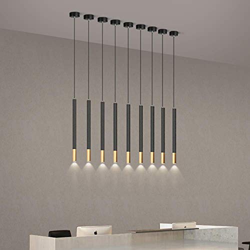 Lámparas Colgantes de Aluminio LED cilíndricas para iluminación moderna 5