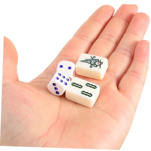 Jeu de mahjong portable Mikinona avec accessoires complets pour mini set voyage - 4
