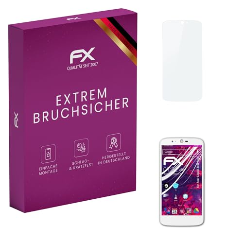 atFoliX Protection Écran Film de verre en plastique compatible avec Acer Liquid Zest Plus Verre film protecteur, 9H Hybrid-Glass FX Protection Écran en Verre...
