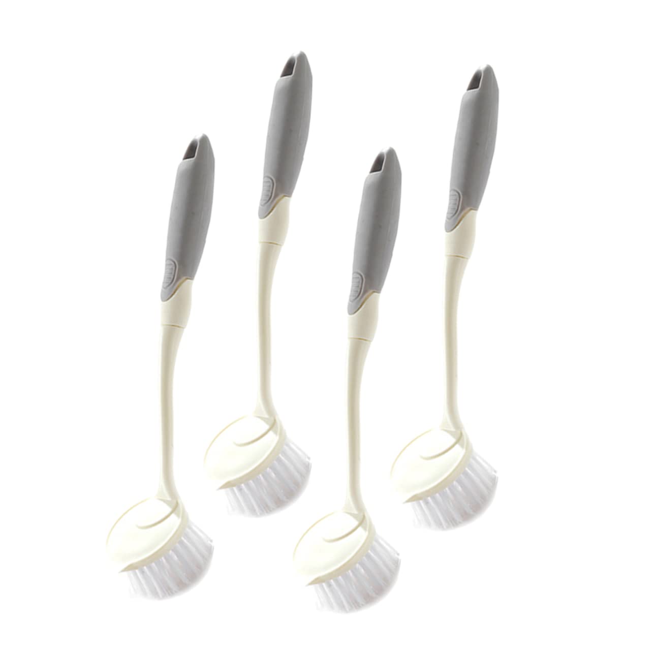 2 Series Cepillos De Limpieza para Ollas Mango Cepillos Duraderos para Fregar Platos Y Utensilios De Cocina para Limpieza Efectiva De Sartenes Y Superficies 4 Piezas*2