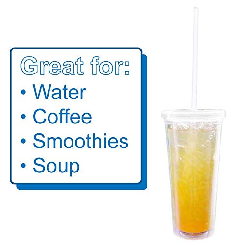 Rehabilitation Advantage 18 Inch Long Flexible Drinking Straws, 12 Count (Pack Of 1) #TOP3