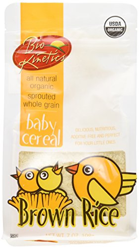 Organic Brown Rice Baby Cereal Made with Sprouted Whole Grain Brown Rice 7