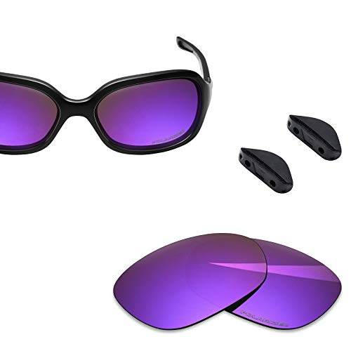 Image of BLAZERBUCK Polarized Replacement Lenses & Nose Pad for Oakley Pulse OO9198 Sunglasses