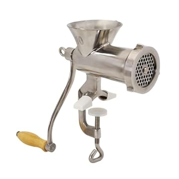 old fashioned hand meat grinder
