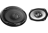 Kenwood Elliptic Speakers 3-Way 15 x 23 cm Black