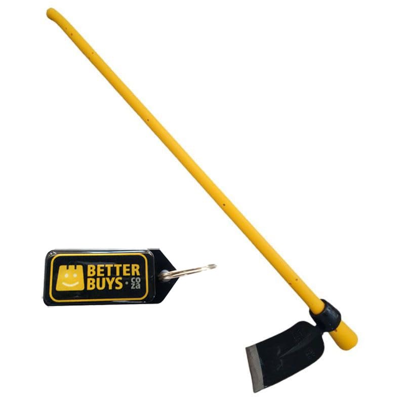 Garden Hoe With 1.2 Meter Poly Fiber Handle & 900g Head & Gel Key