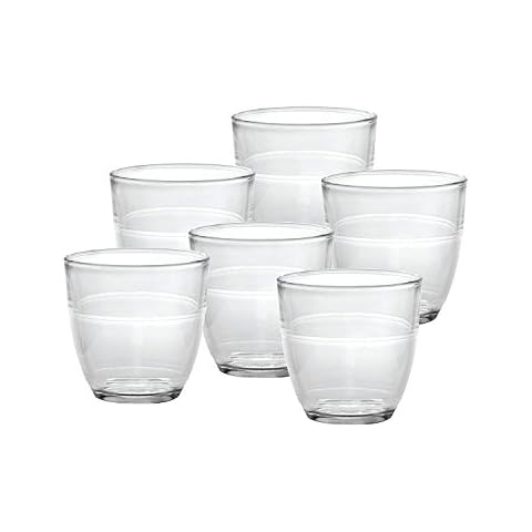 Duralex Set of 6 Tumblers, Clear, 7.75-Oz. Cover