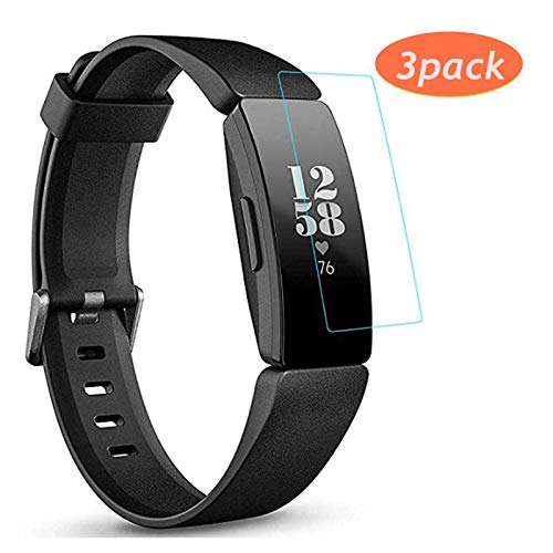 [3 Pack] Screen Protector for Fitbit Inspire/Inspire HR, Ultra Thin Flexible SoftProtector Film
