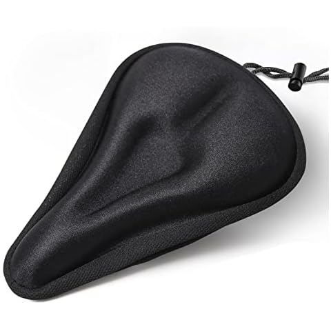 Beekeg 28*20cm Gel Fahrrad Sitzbezug Gepolsterte Fahrrad Sattelbezüge Cover