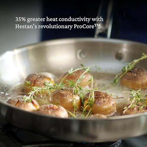 Image of Thomas Keller Insignia by Hestan - Stainless Steel Frying Pan Set, Induction Cooktop Compatible, 11'' & 12.5''